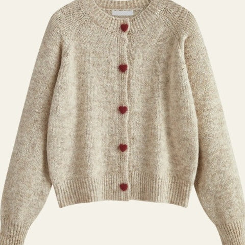 Aurazio Cardigan in lana misto da donna elegante