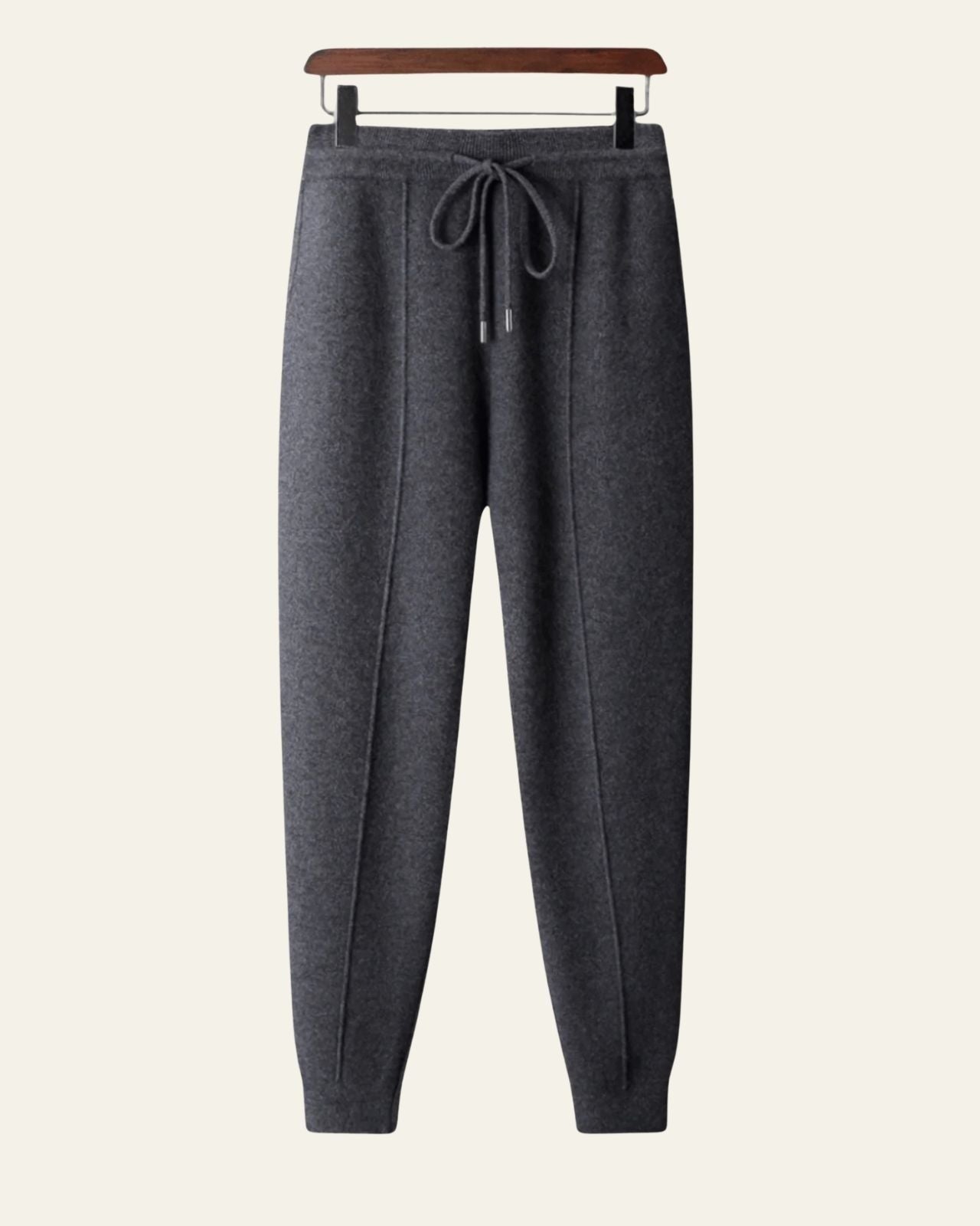 Aurazio Pantaloni jogger in lana merino da uomo