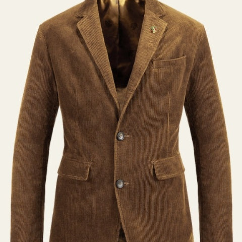 Aurazio Blazer in velluto a coste da uomo