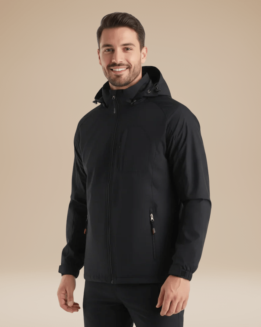 Aurazio Giacca Tecnica Da Uomo Leggera Idrorepellente Vento Pioggia Outdoor Per Escursioni All Aperto