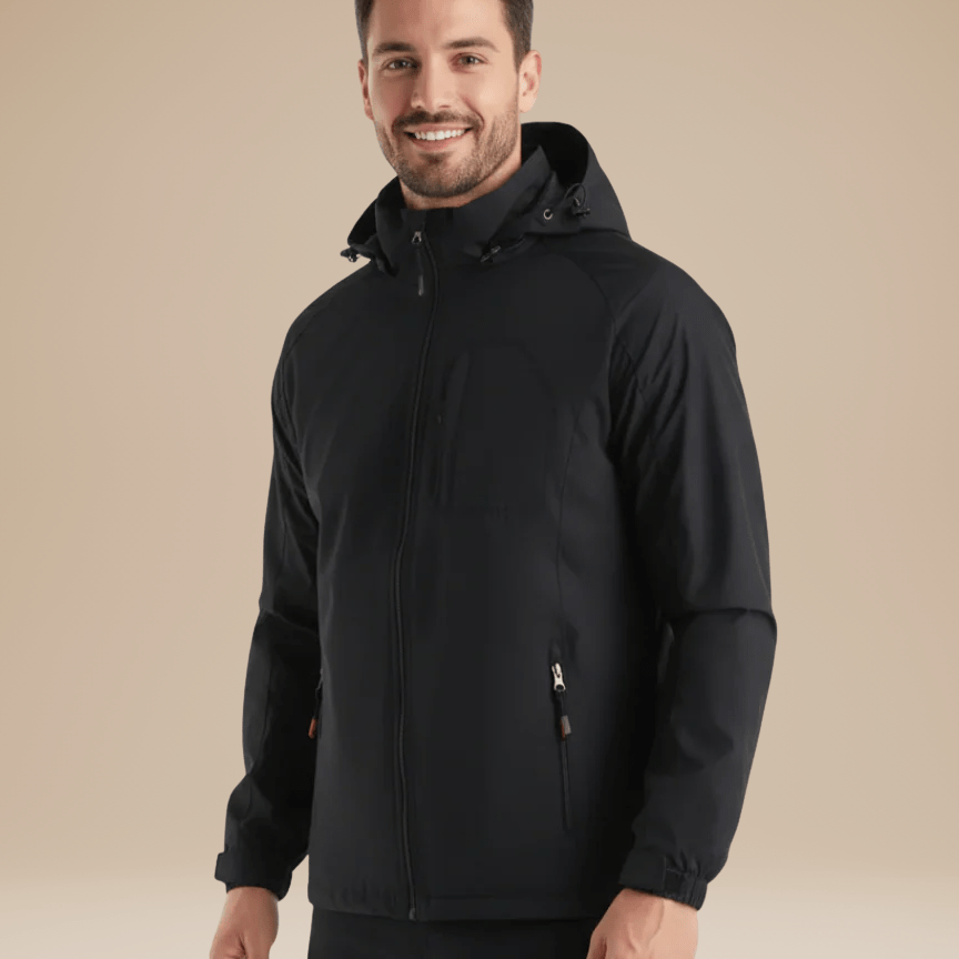 Aurazio Giacca Tecnica Da Uomo Leggera Idrorepellente Vento Pioggia Outdoor Per Escursioni All Aperto