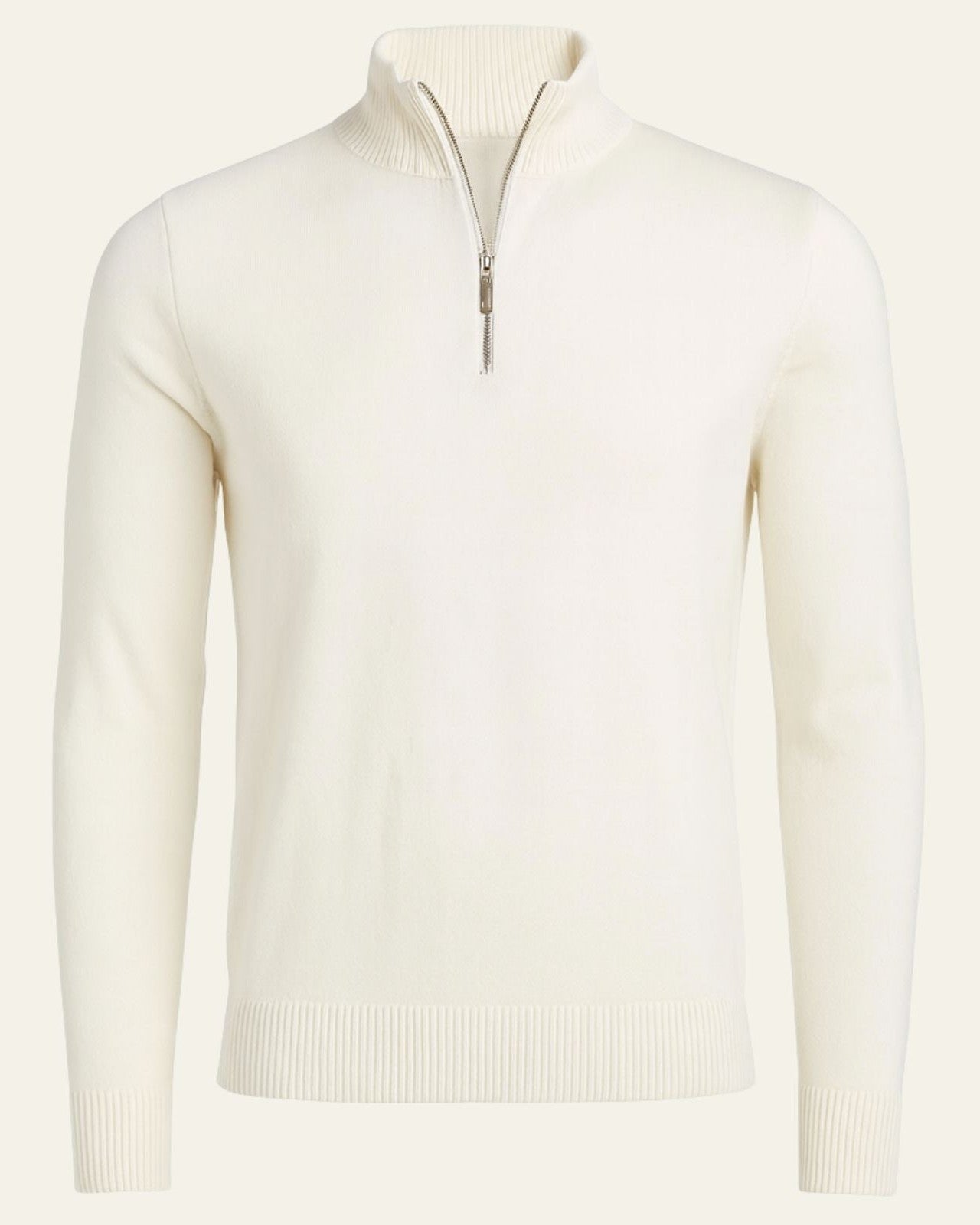 Aurazio Maglione con Collo Alto e Zip Parziale da uomo