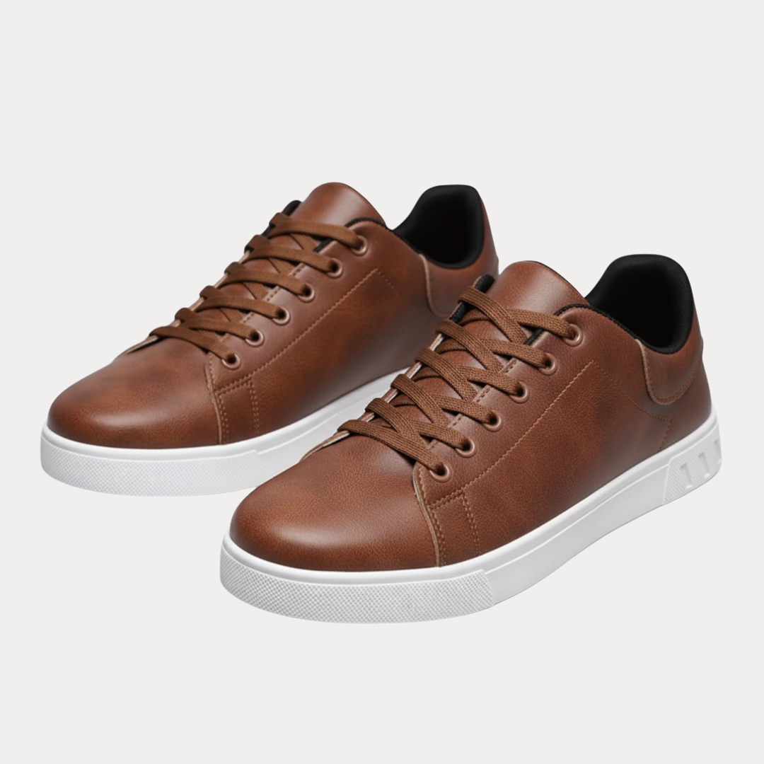 Aurazio Leon Sneakers Uomo Casual Stile Pulito Elegante Comfort Prolungato Suola Leggera Versatile
