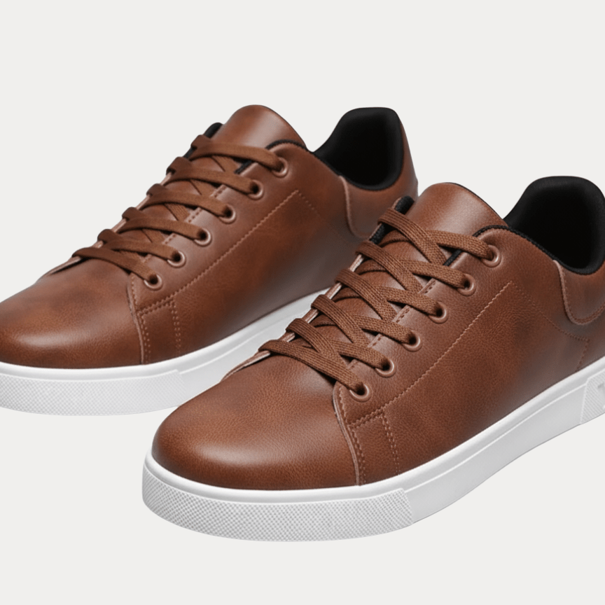 Aurazio Leon Sneakers Uomo Casual Stile Pulito Elegante Comfort Prolungato Suola Leggera Versatile