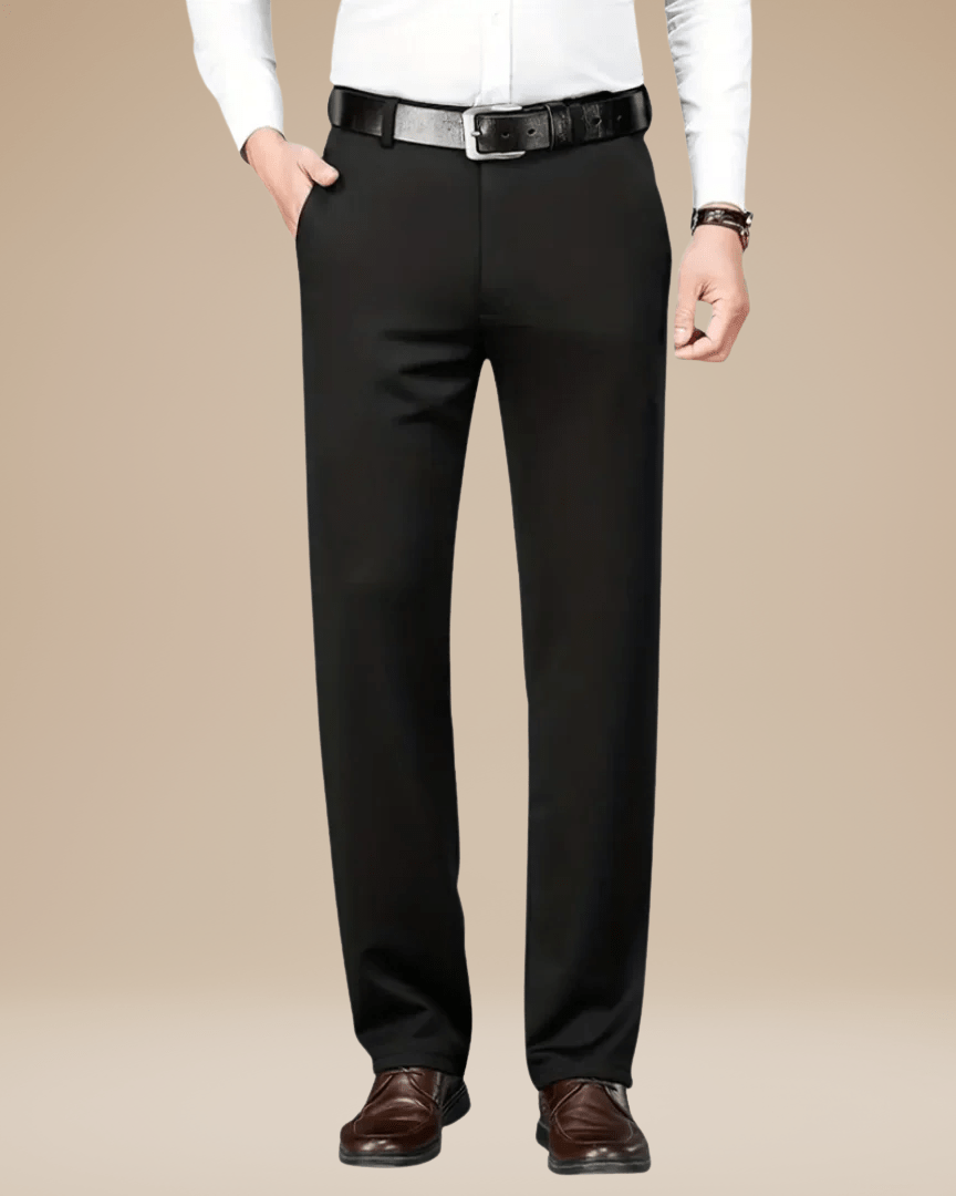 Aurazio Pantaloni Sartoriali Uomo Eleganti Con Leggera Elasticità Comfort Ufficio