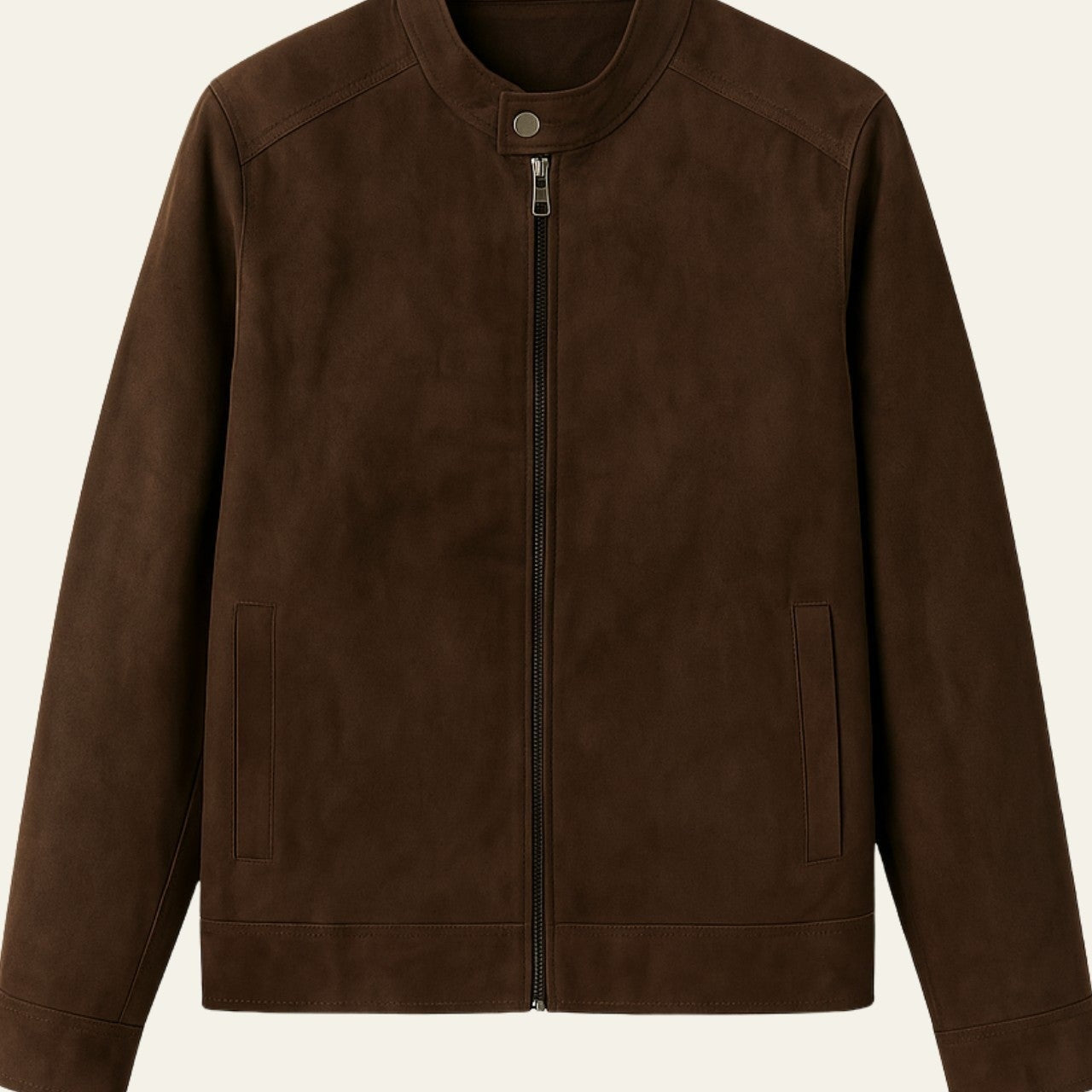 Aurazio Giacca in suede vegano per tutti