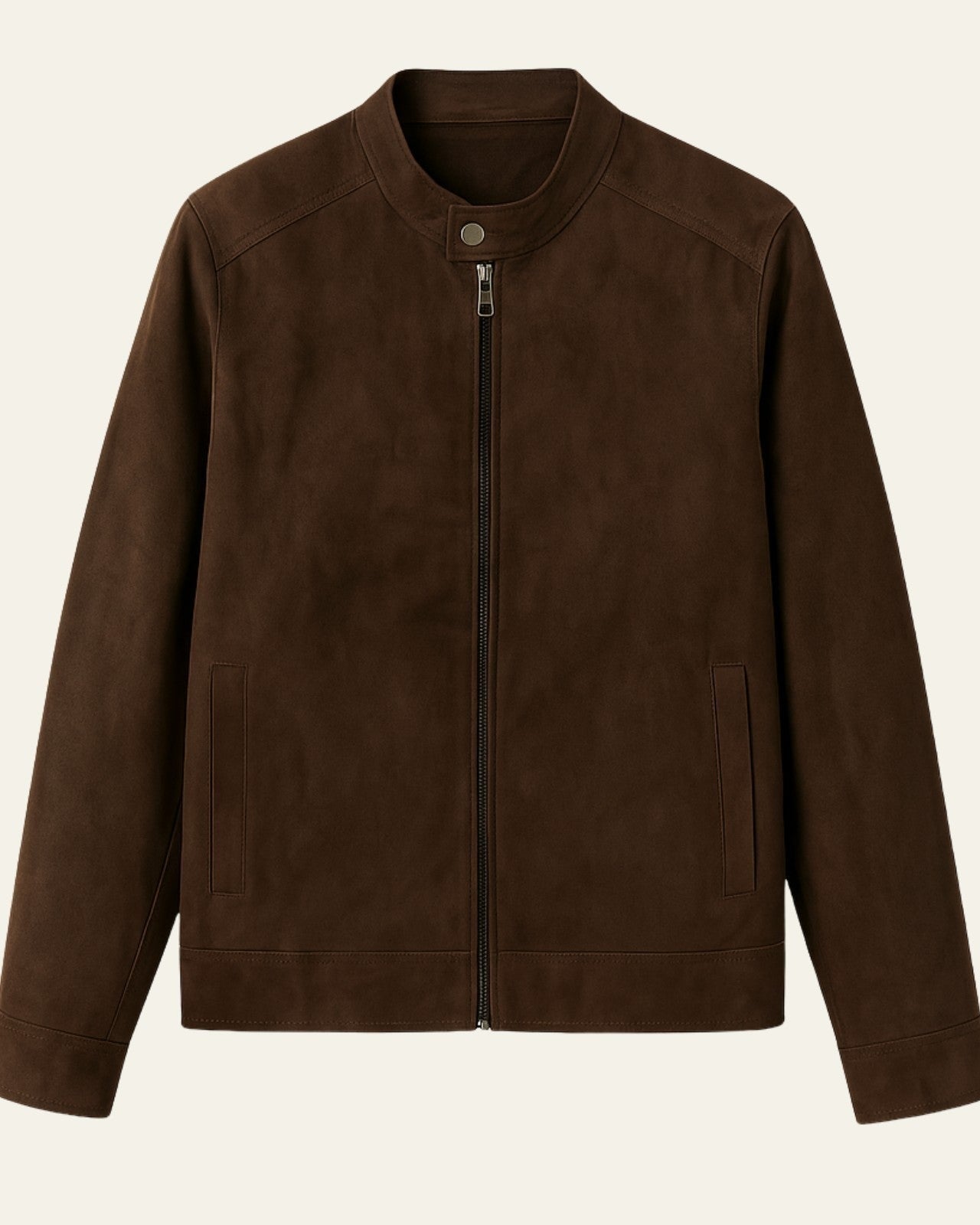 Aurazio Giacca in suede vegano per tutti