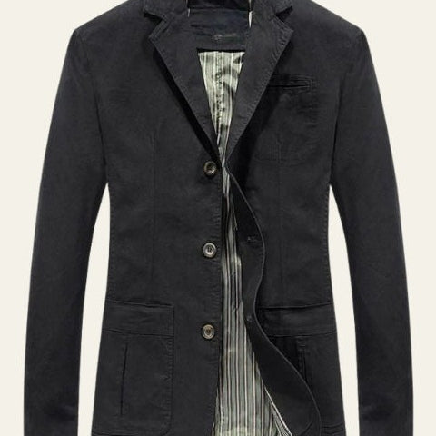 Aurazio Blazer a Struttura Morbida da Uomo