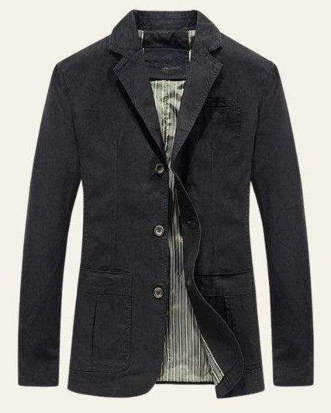 Aurazio Blazer a Struttura Morbida da Uomo