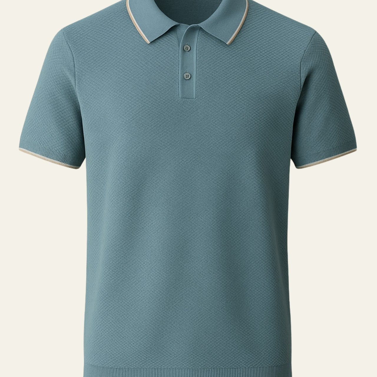 Aurazio Polo In Maglia Sagomata Per Uomo