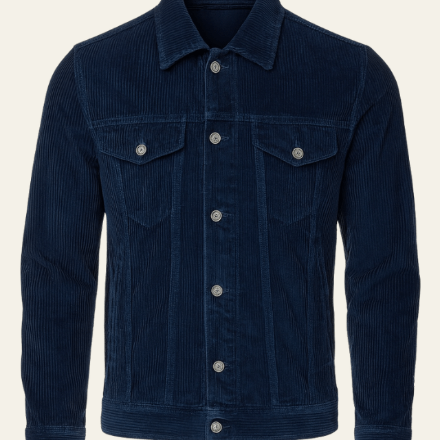 Aurazio Giacca in velluto a coste da uomo