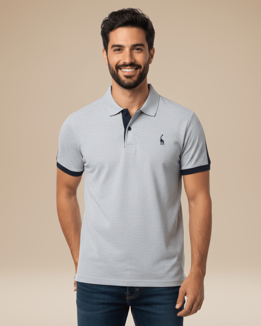 Aurazio Polo Uomo Elegante In Piqué Premium Comfort E Versatile Per Ogni Occasione