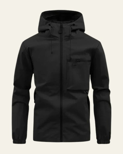 Aurazio Giacca Tecnica con Cappuccio da uomo