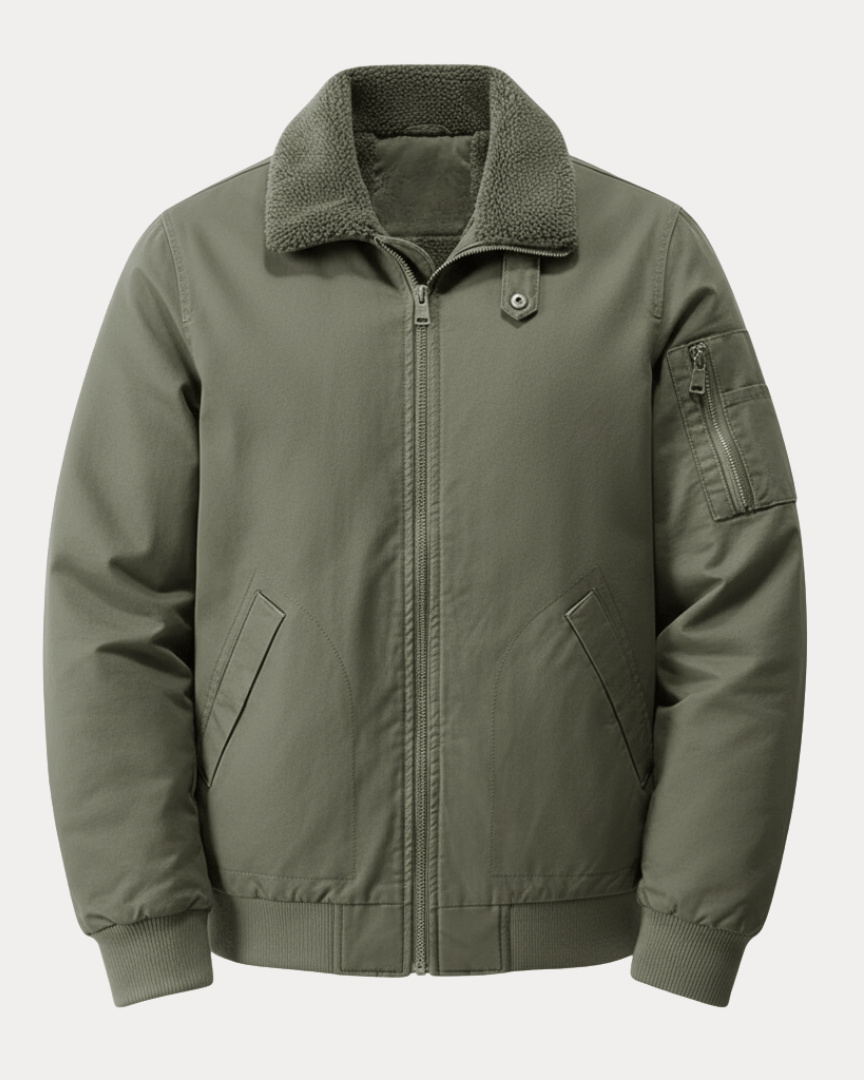 Aurazio Giacca Invernale Uomo Con Fodera Calda Protezione Dal Freddo Elegante E Confortevole