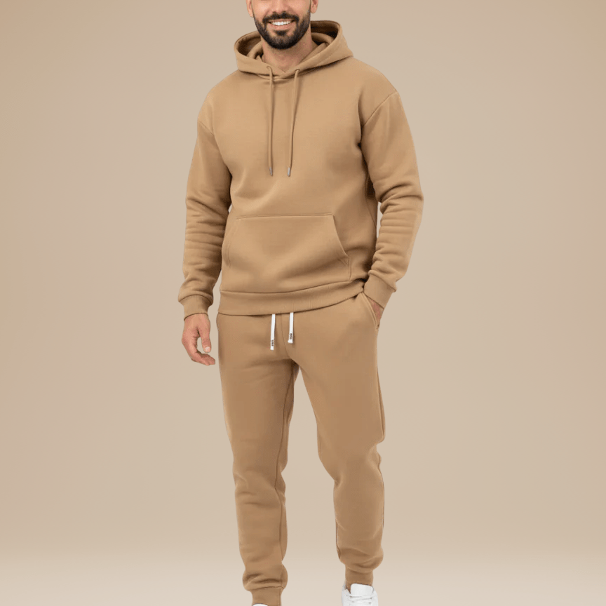 Aurazio Uomo Completo Casual Felpa Con Cappuccio Jogger