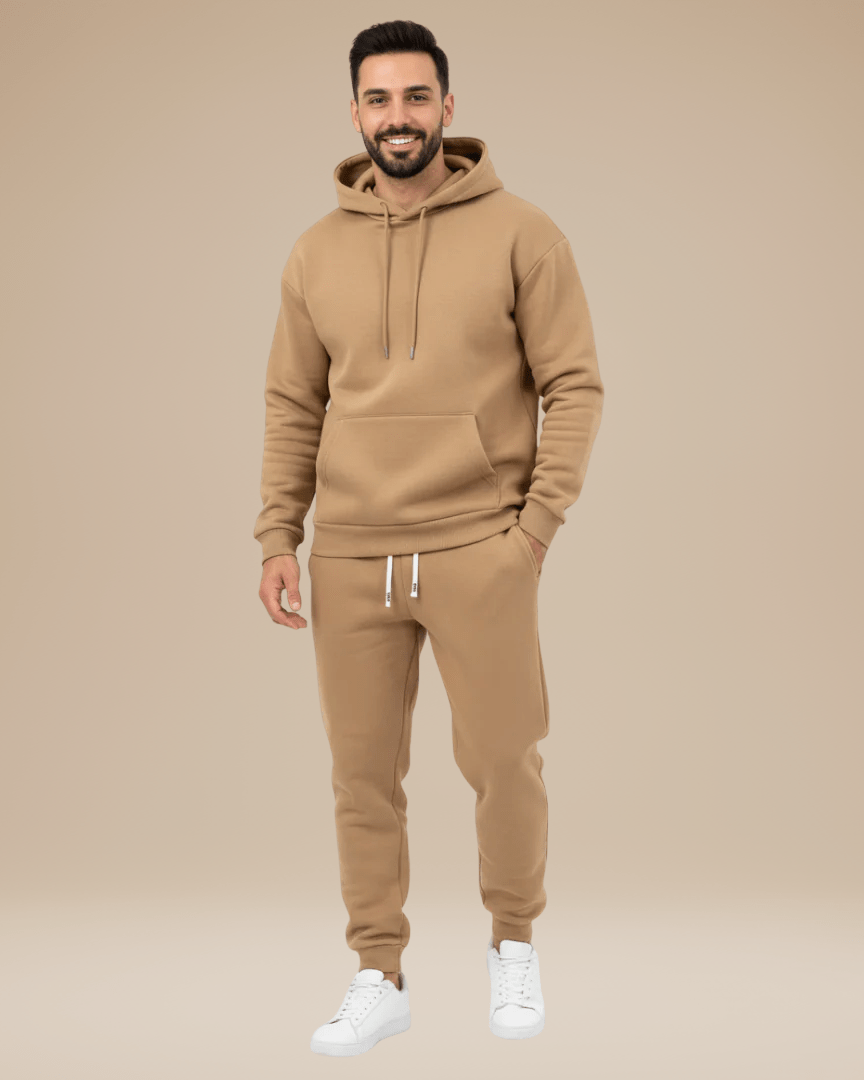 Aurazio Uomo Completo Casual Felpa Con Cappuccio Jogger