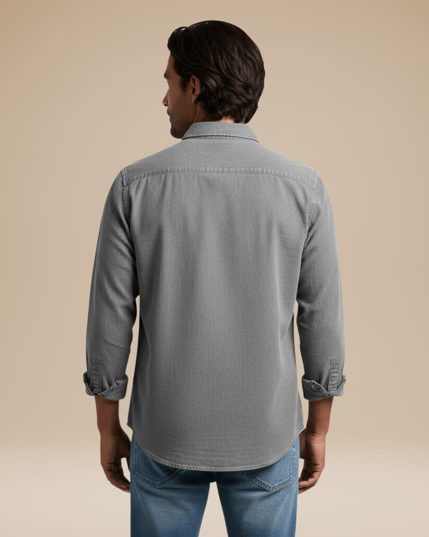 Aurazio Camicia Uomo Casual Elegante In Cotone Morbido Vestibilità Regolare Confortevole Per Ogni Occasione