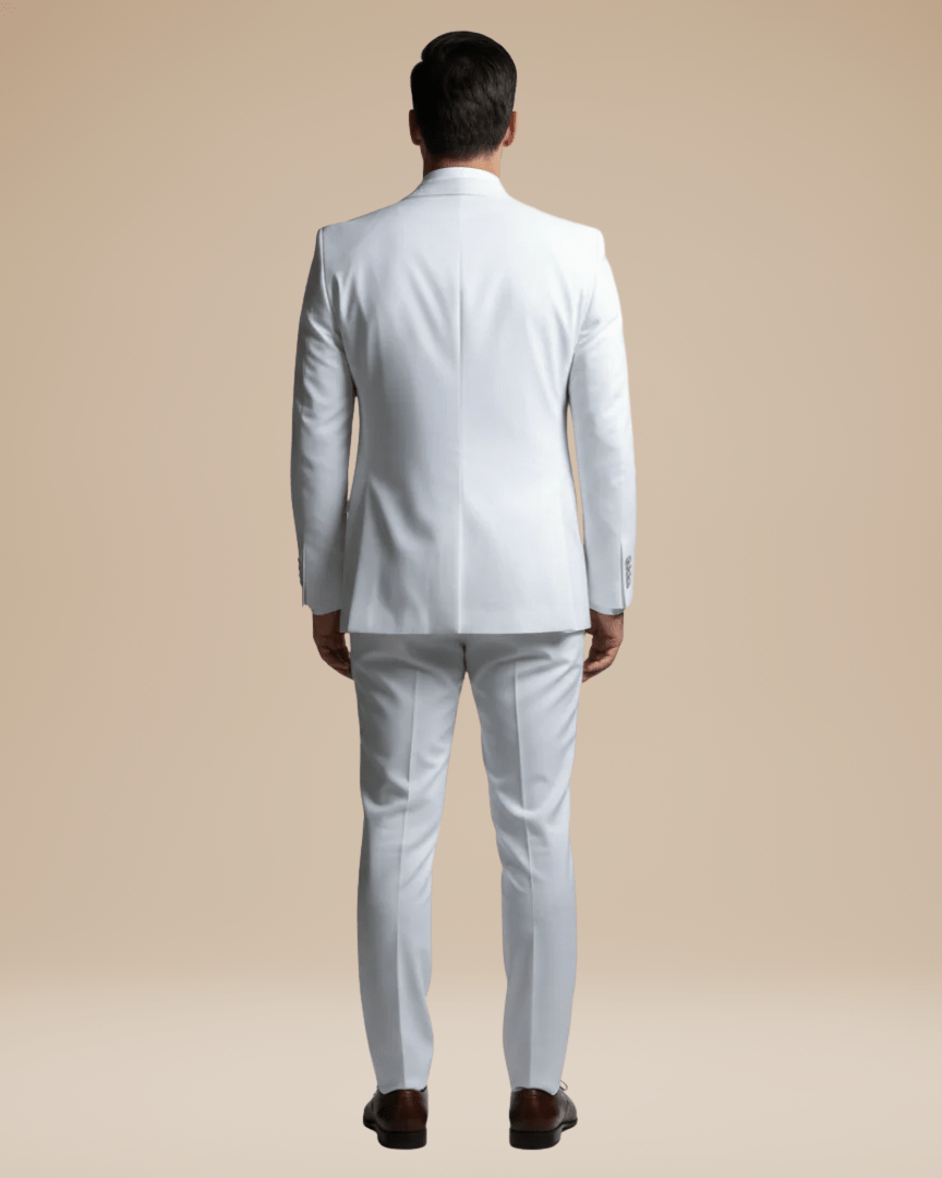 Aurazio Abito Tre Pezzi Su Misura Uomo In Lana Morbida Con Stretch Formale Elegante Confortevole Vestibilità Regolare