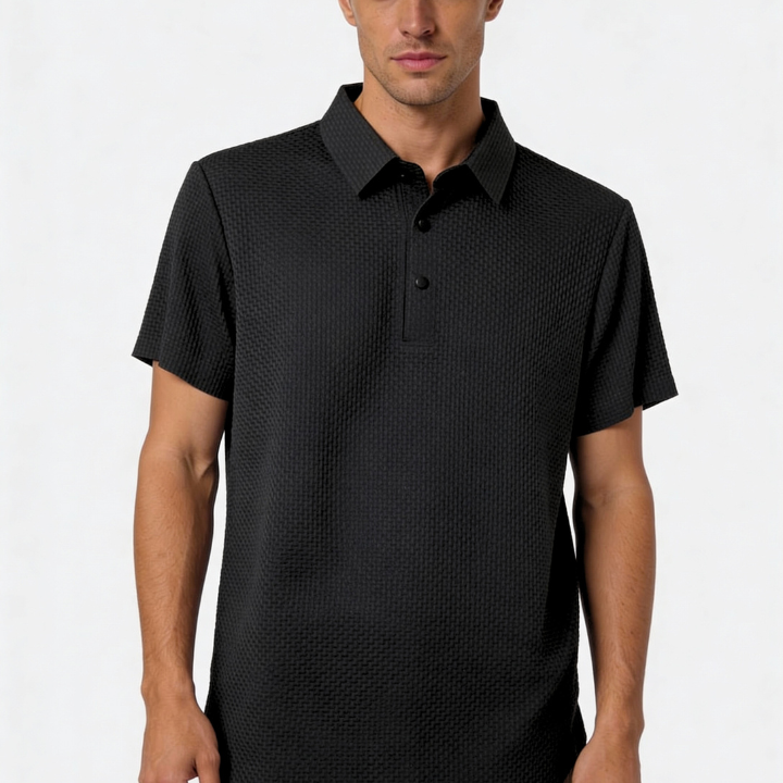 Aurazio Camicia Polo in tessuto Leggero da Uomo