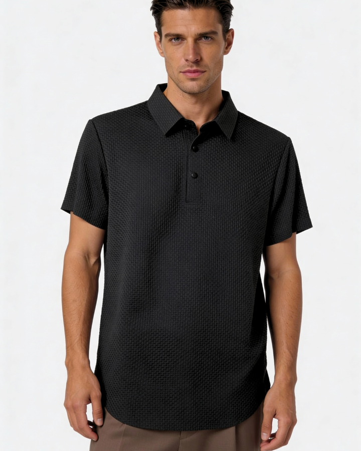 Aurazio Camicia Polo in tessuto Leggero da Uomo