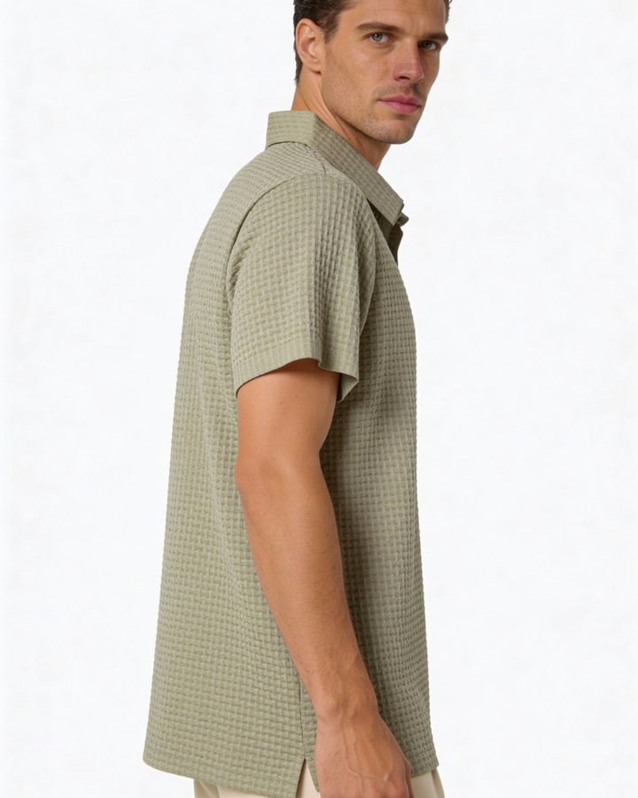 Aurazio Polo in Cotone Leggero da Uomo