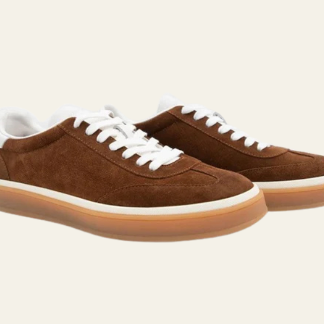 Aurazio Sneaker Basse in Camoscio da Uomo