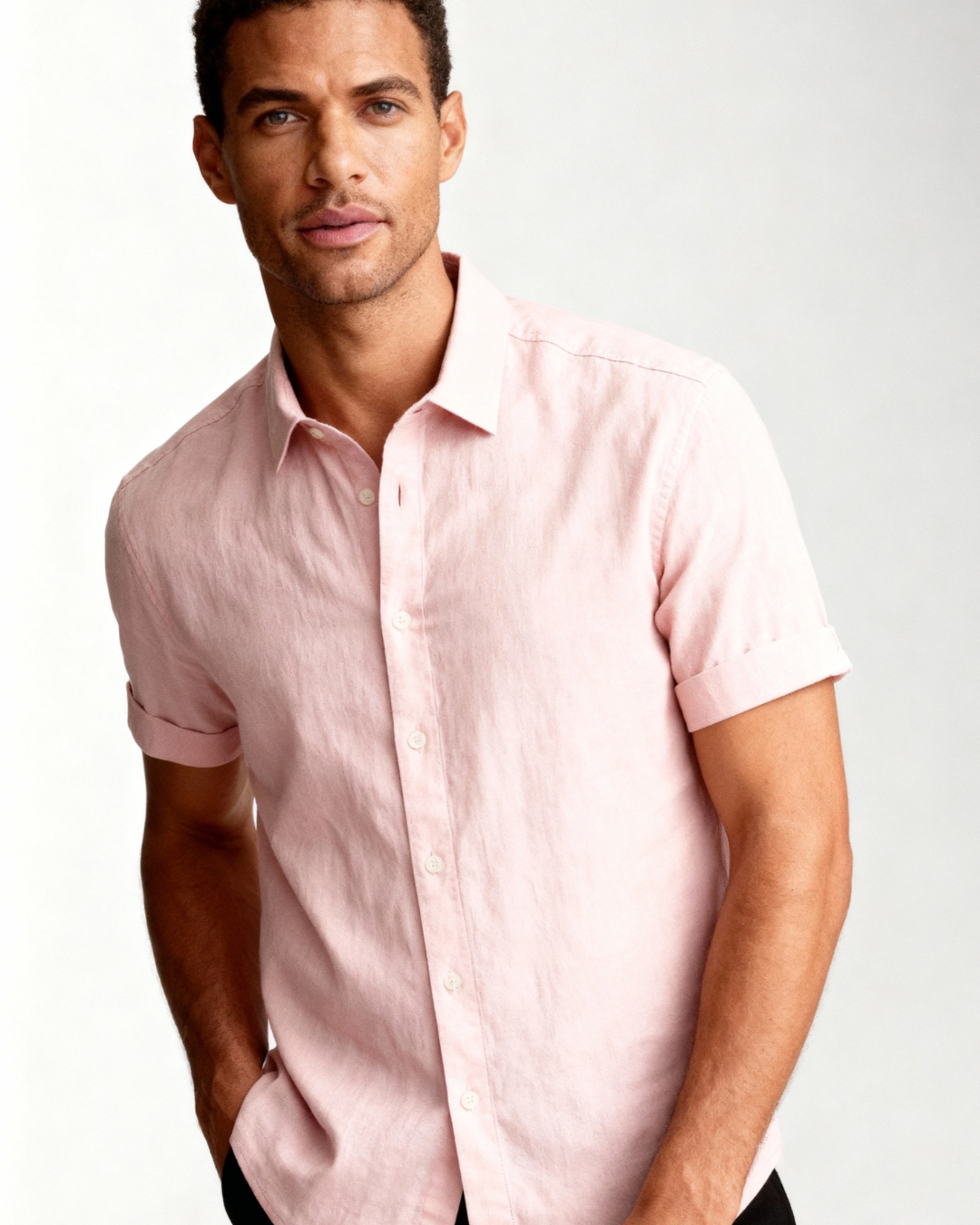 Aurazio Camicia a Maniche Corte per uomo