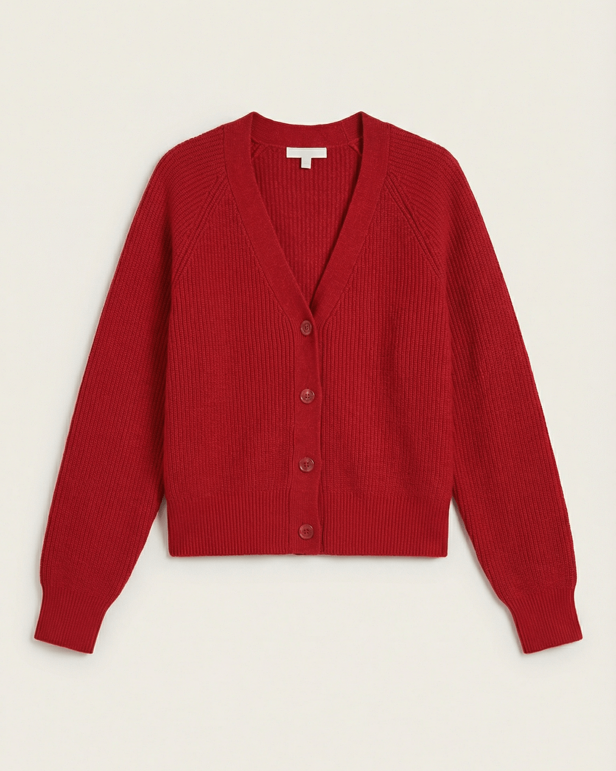 Aurazio Cardigan Bottonato Scollo a V per Donna