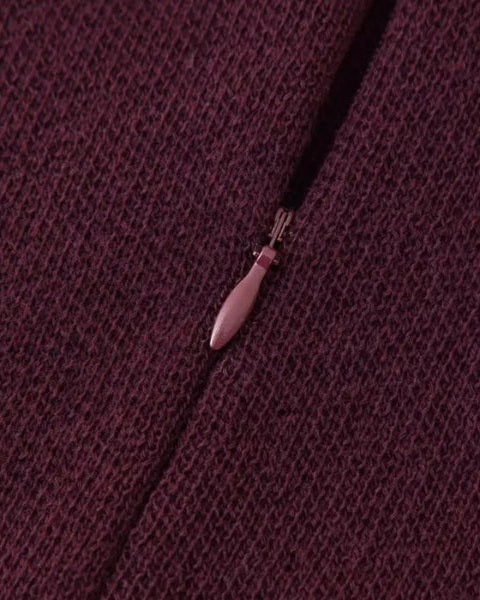 Aurazio Vestito in Maglia Plissettata da Donna