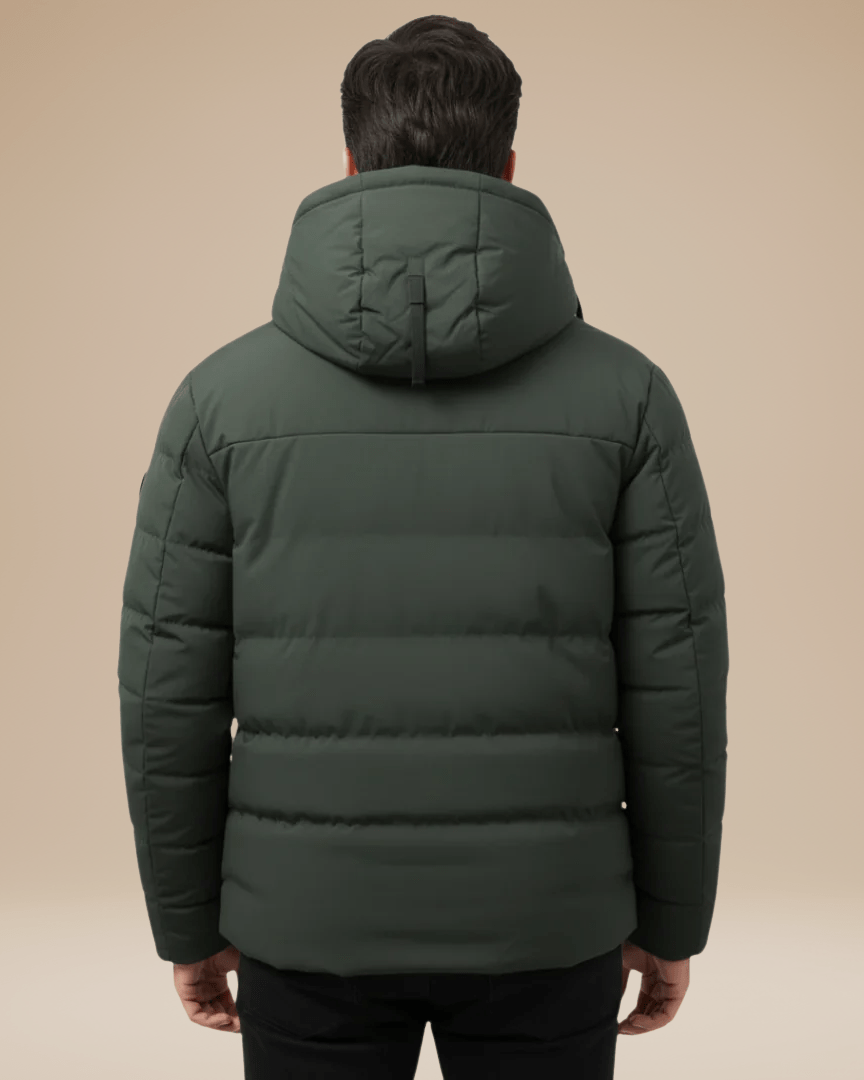 Aurazio Piumino Invernale Uomo Con Cappuccio Moderno Stile Urbano Caldo E Pratico