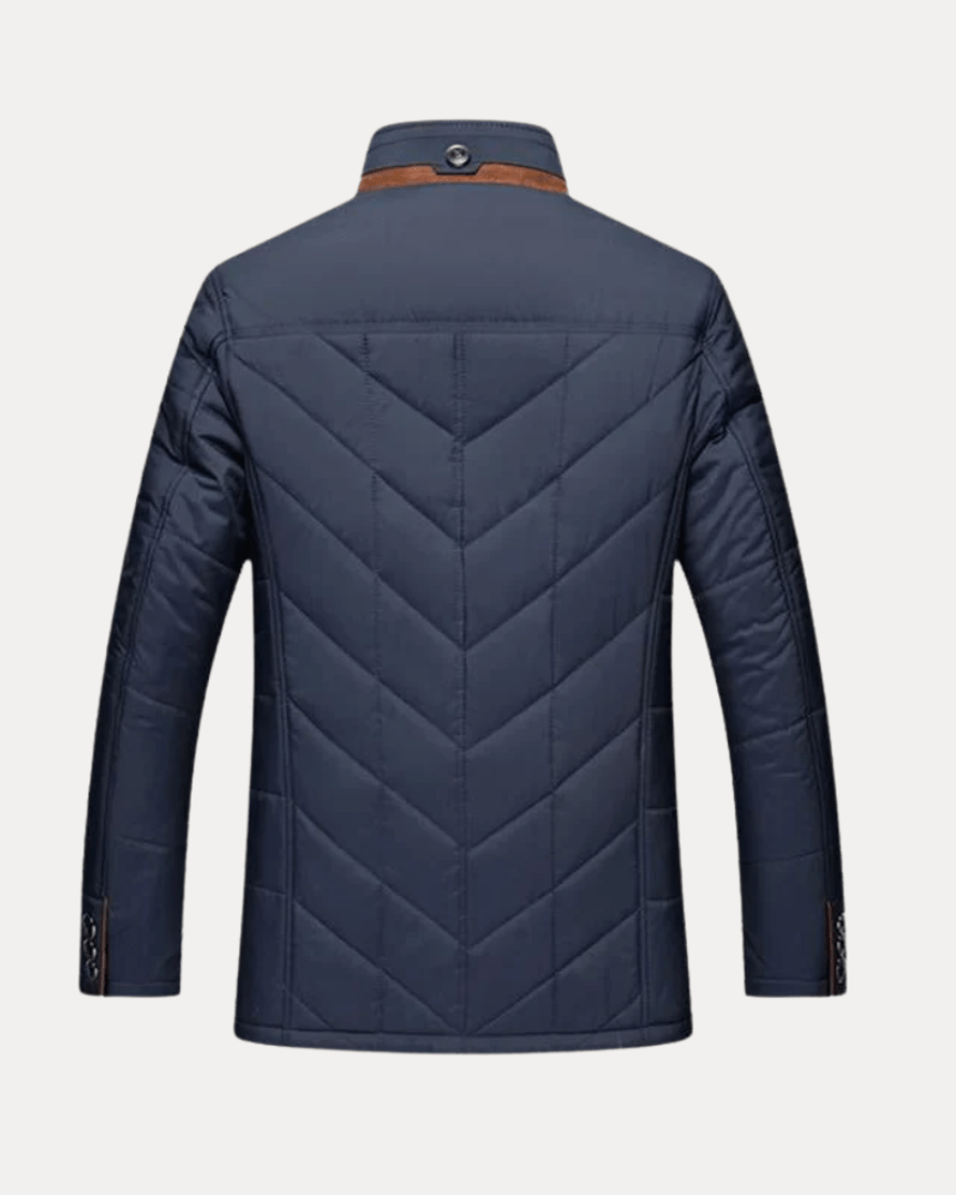 Aurazio Giacca Invernale Unisex Collo Coreano Idrorepellente Leggera Imbottitura Caldo Sobrio Per Città