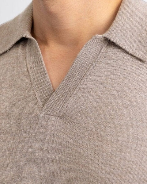 Aurazio Polo in Maglia a Maniche Lunghe da uomo