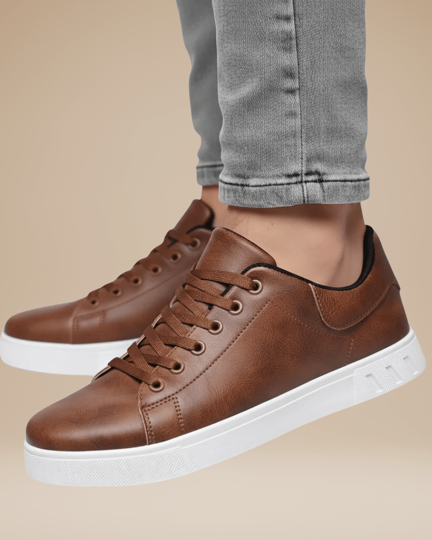 Aurazio Leon Sneakers Uomo Casual Stile Pulito Elegante Comfort Prolungato Suola Leggera Versatile