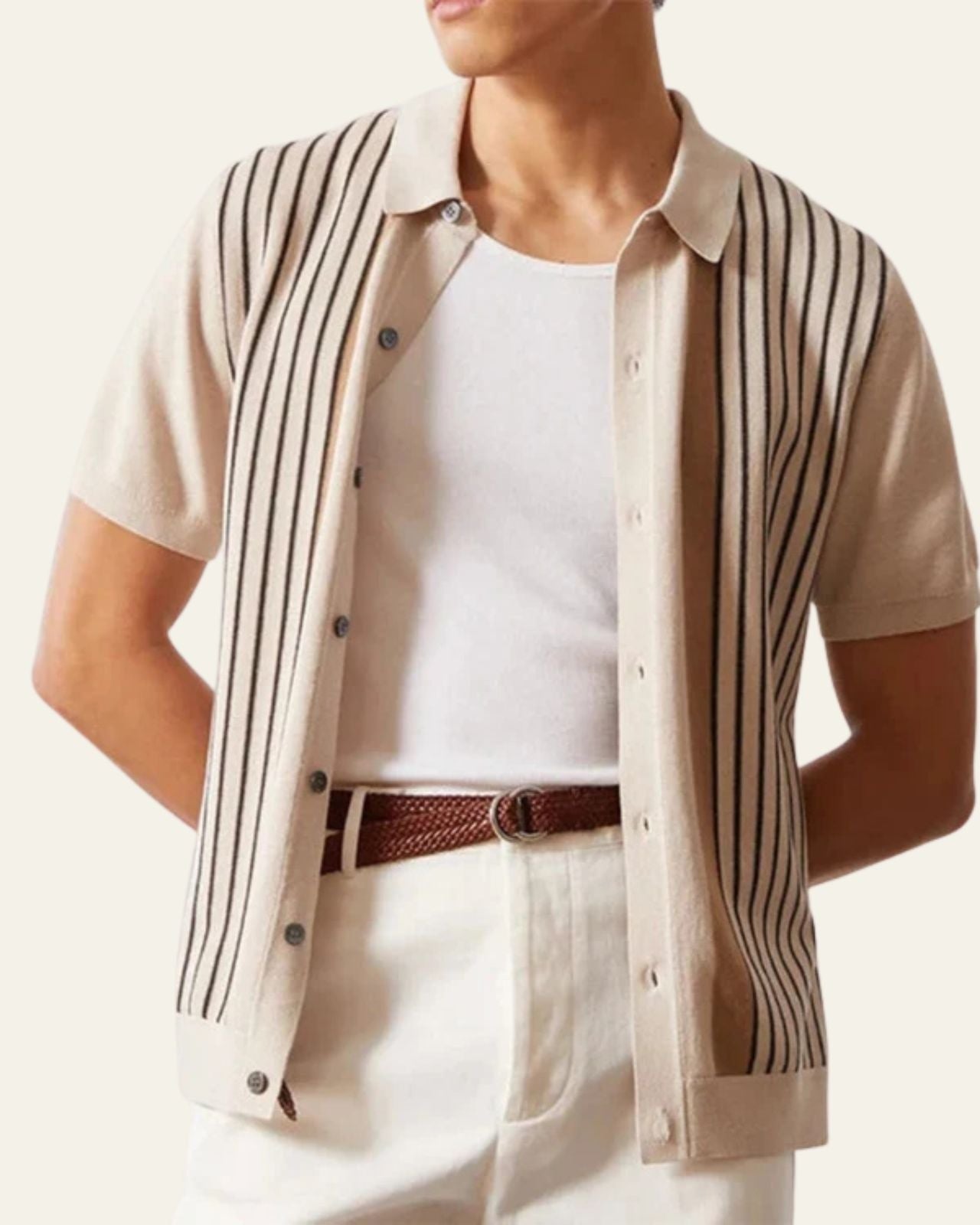 Aurazio Polo in Maglia da uomo di alta qualità