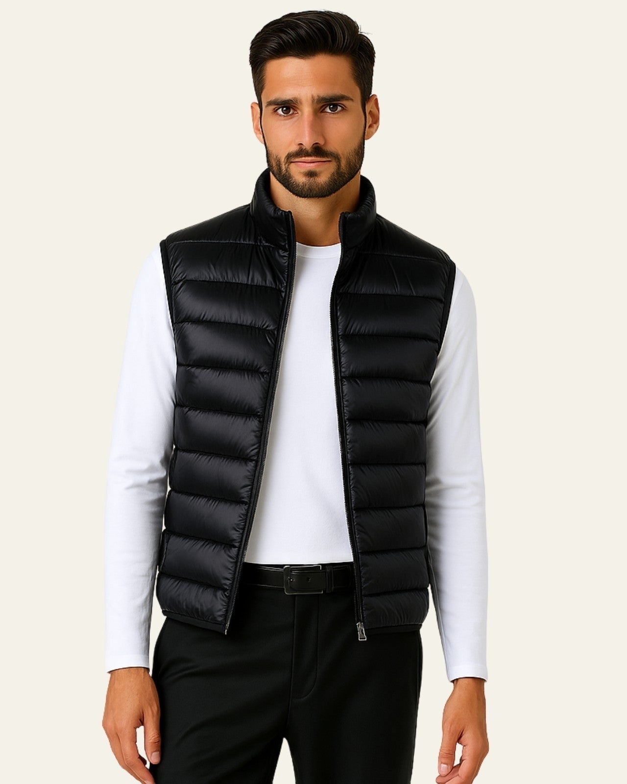 Aurazio Gilet Imbottito In Piuma D'Oca Per Uomo