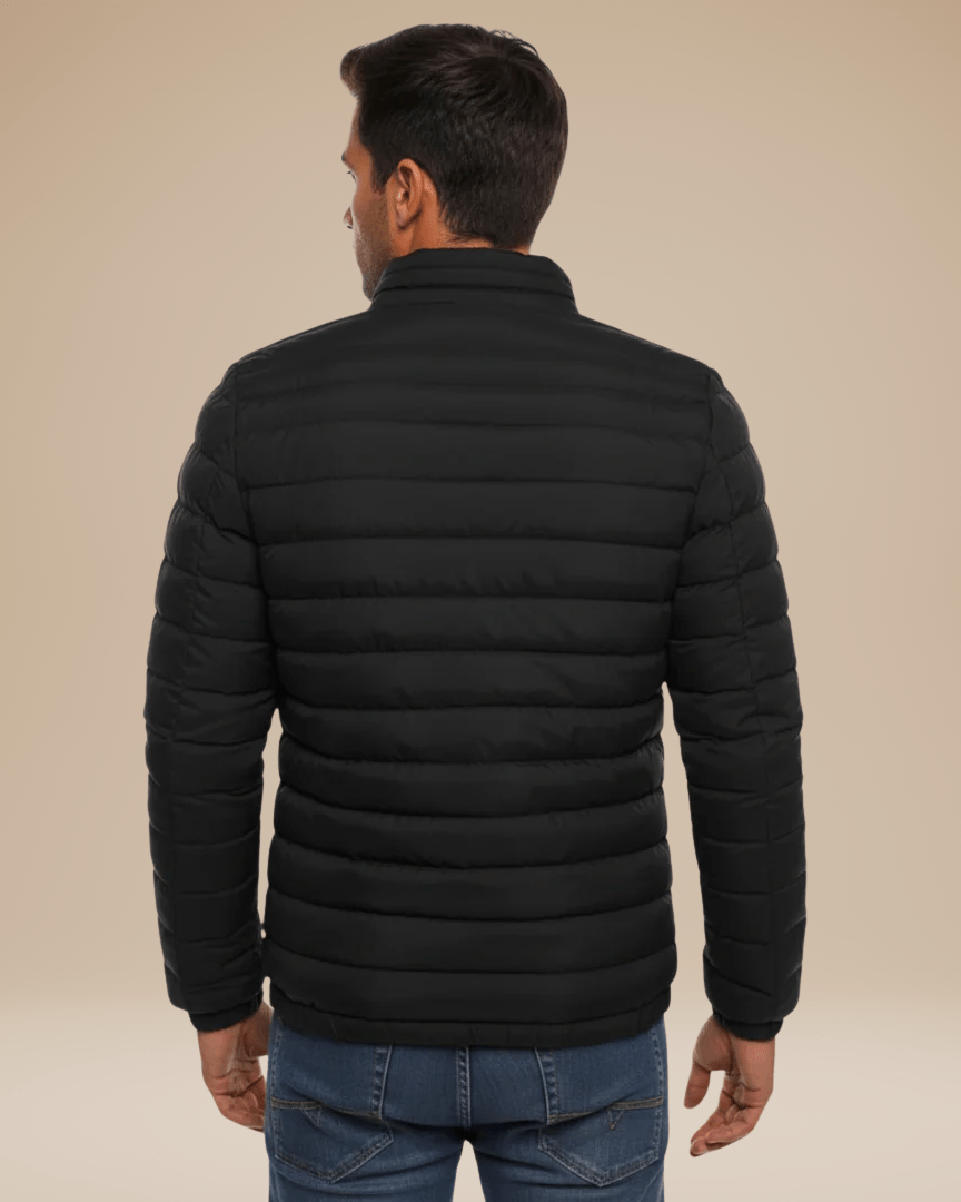 Aurazio Giacca Trapuntata Leggera Uomo Mezza Stagione Confortevole Calore Leggero E Taglio Regular