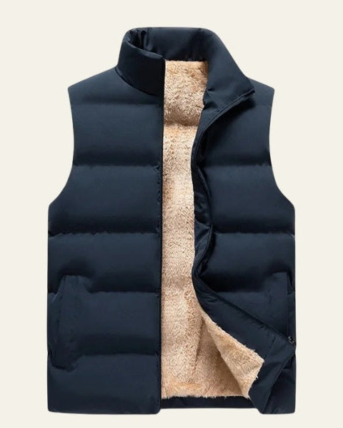 Aurazio Gilet imbottito trapuntato da uomo