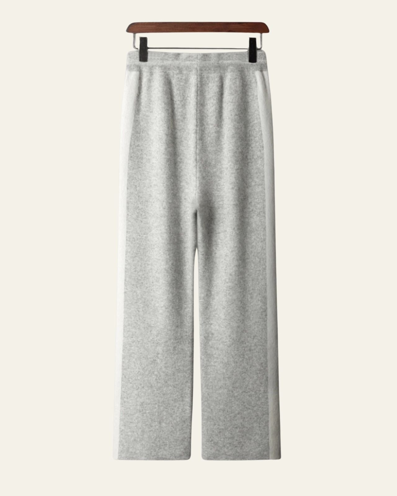 Aurazio Pantaloni in lana merino a righe a gamba dritta da uomo