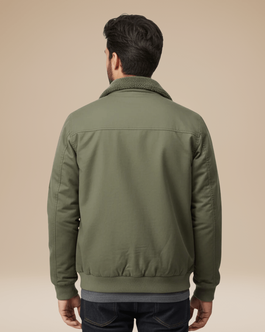 Aurazio Giacca Invernale Uomo Con Fodera Calda Protezione Dal Freddo Elegante E Confortevole