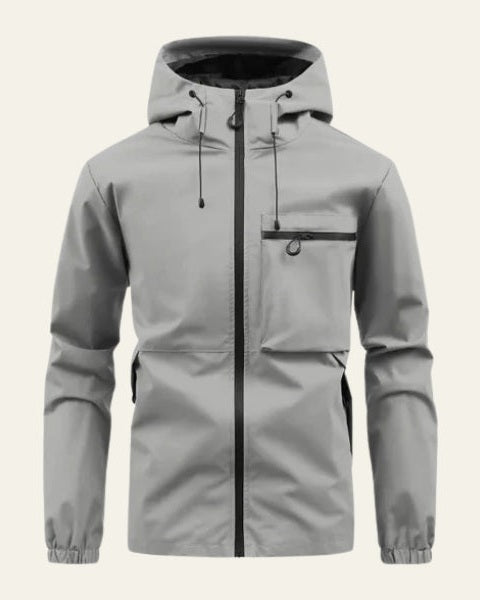 Aurazio Giacca Tecnica con Cappuccio da uomo