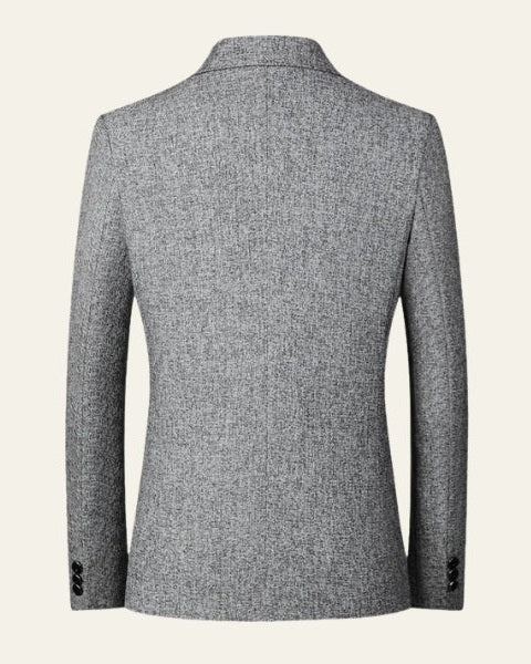 Aurazio Blazer Testurizzato in Tessuto Morbido da uomo