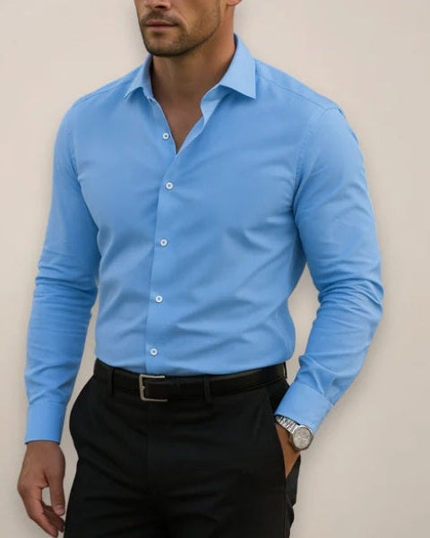 Aurazio Camicia Elasticizzata da Uomo