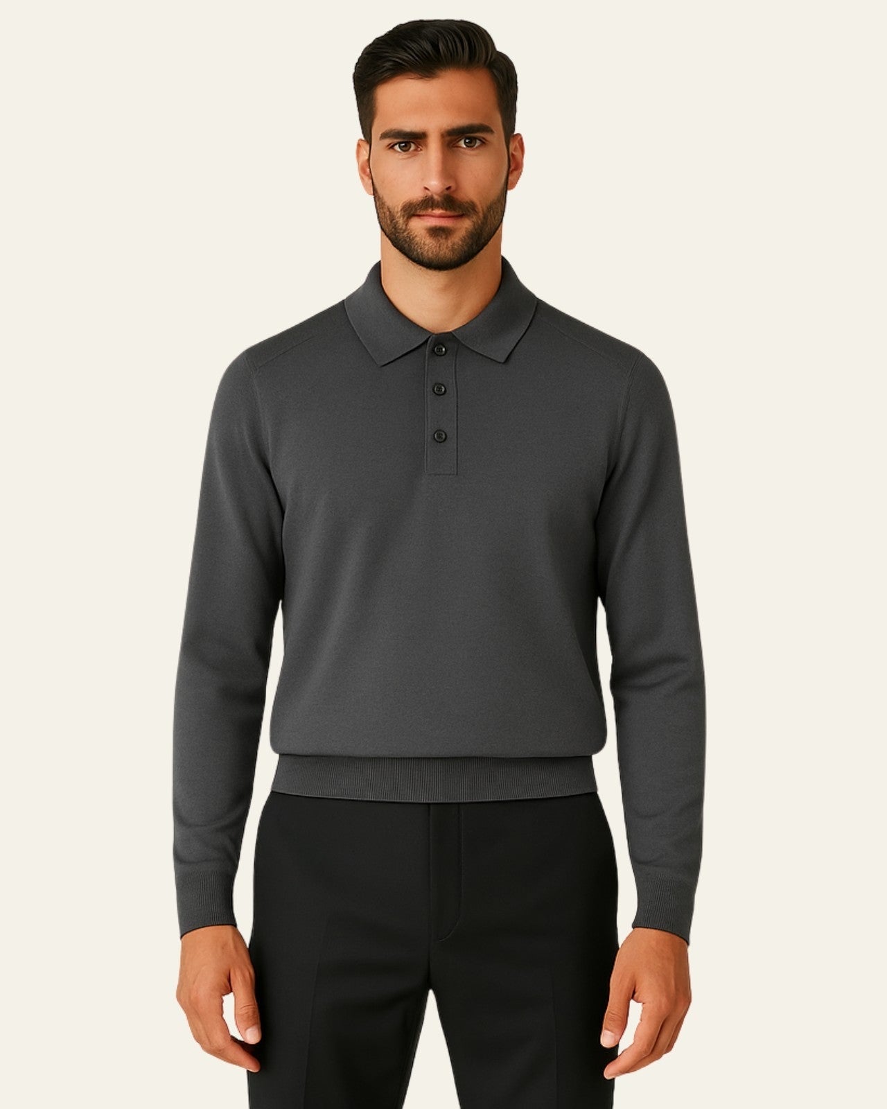 Aurazio Polo in Lana Morbida e Calda per Uomo