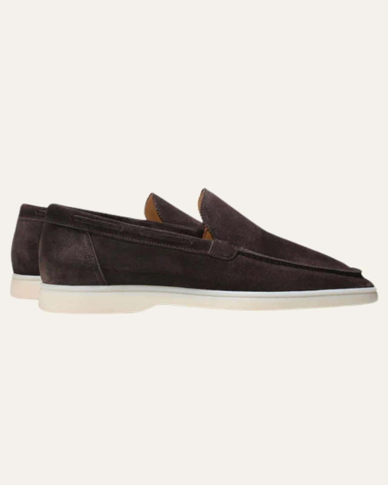 Aurazio Mocassino da Yacht in Suede Vegano per Uomo