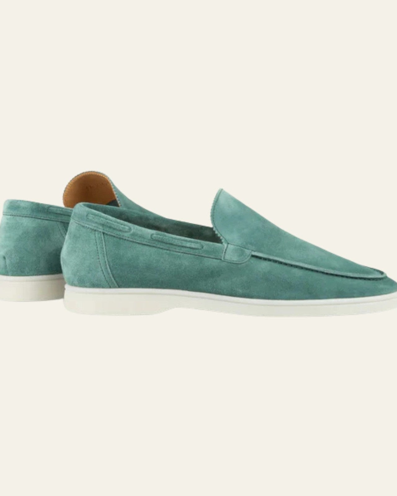 Aurazio Mocassino da Yacht in Suede Vegano da Uomo