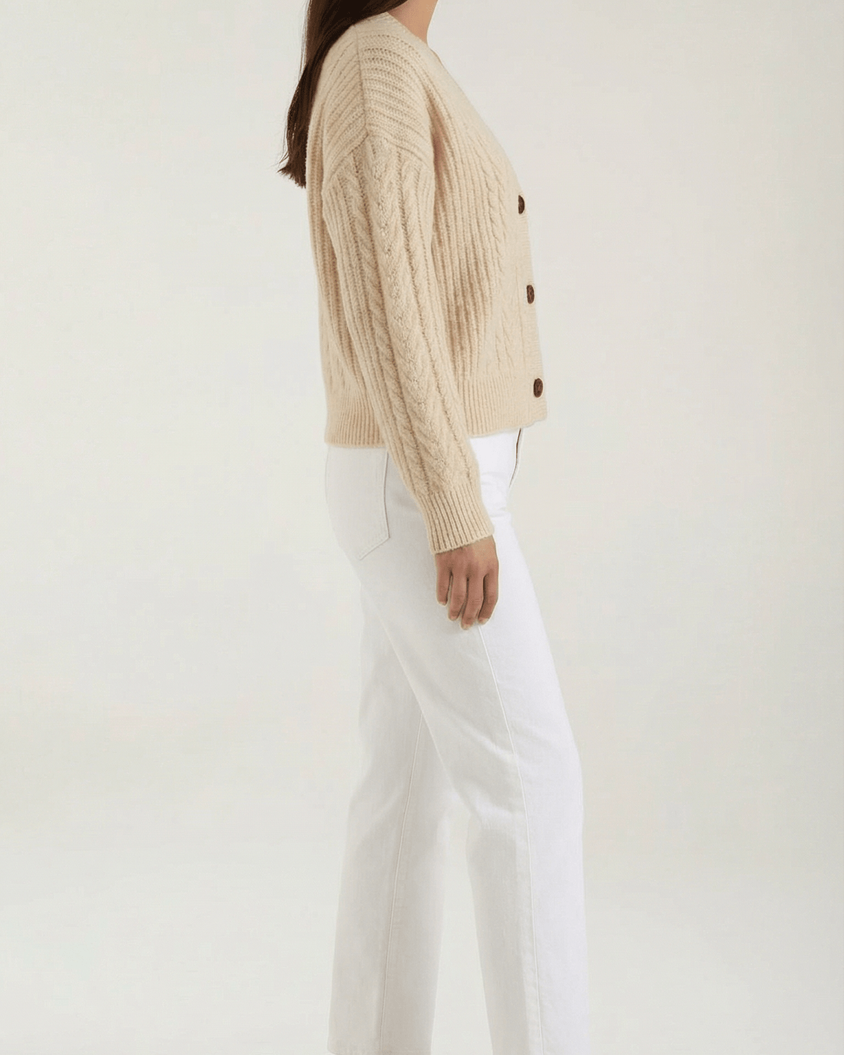 Aurazio Maglione Oversize a Treccia da Donna