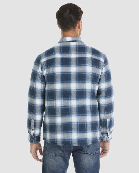 Aurazio Camicia in flanella trapuntata per tutti