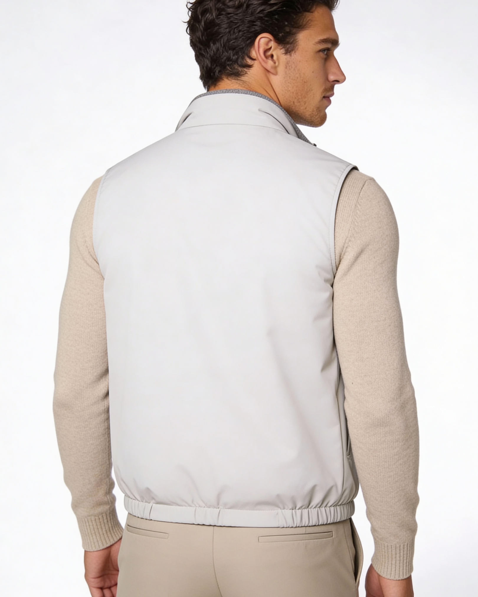 Aurazio Gilet reversibile leggero da uomo