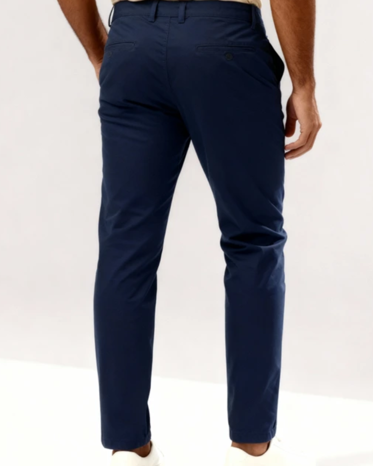 Pantaloni Chino Uomo Classici in Cotone Stretch Comodi