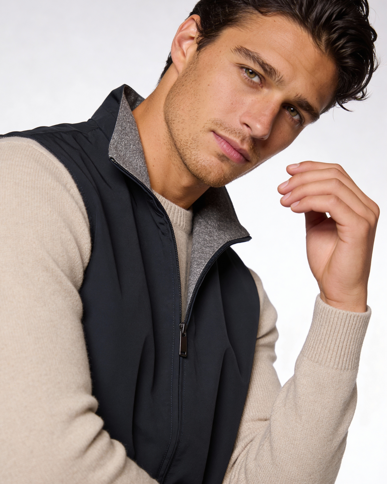 Aurazio Gilet Leggero Reversibile Per Uomo